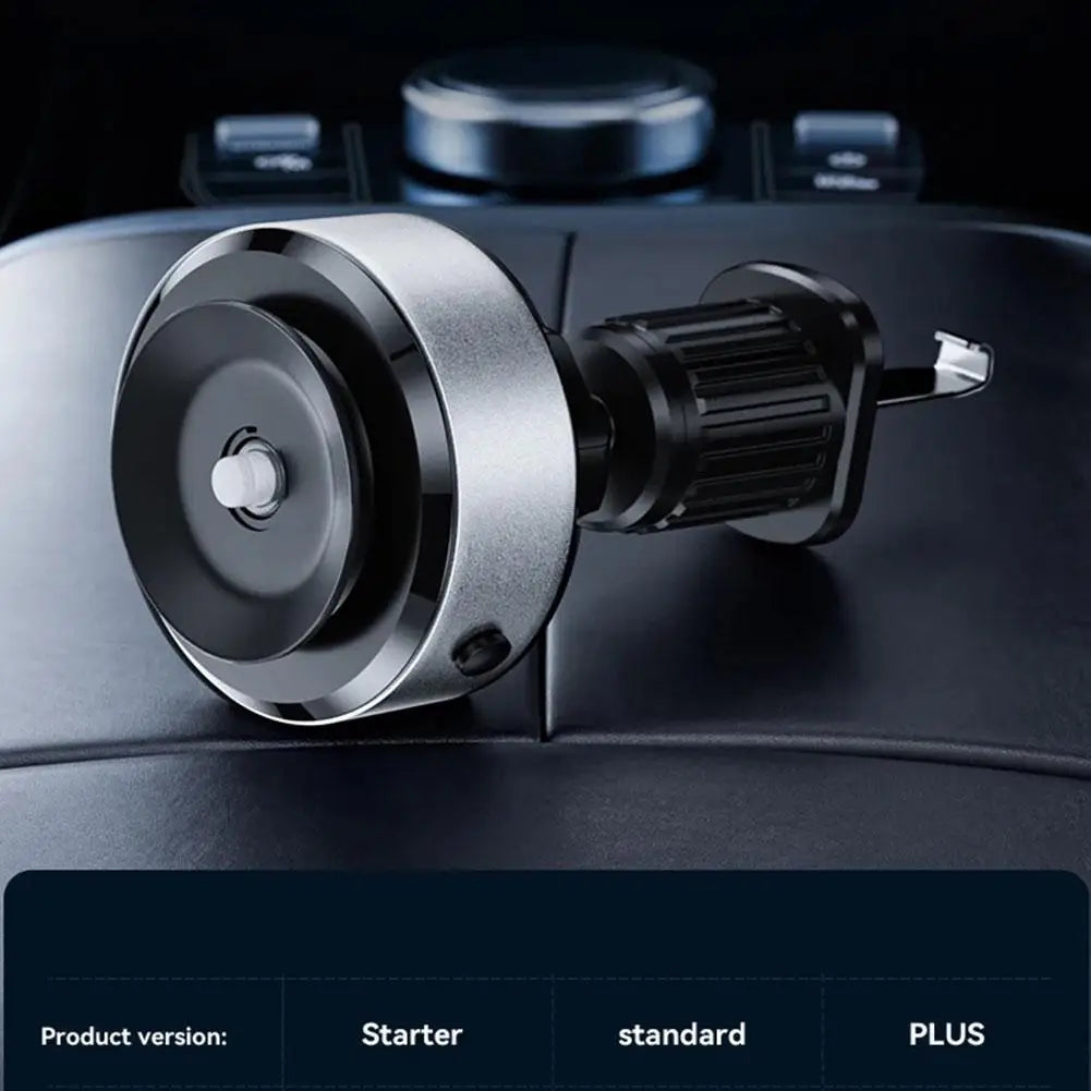 "360° Rotating Magnetic Phone Holder – Universal Car Mount with Double-Sided Vacuum Adsorption